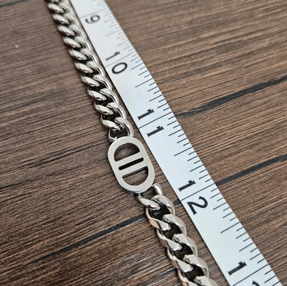 NEW 🌟 Stainless Steel Cuban Chunky Chain Necklace - Picture 4 of 9